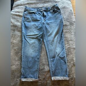 Sonoma Women's Blue Ankle Jeans